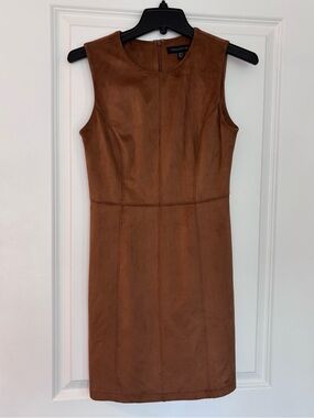 Forever New Faux Suede Dress